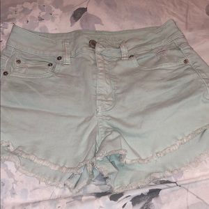 American Eagle festival shorts